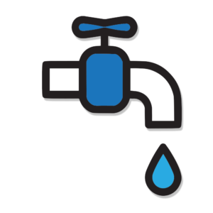 water icon in student housing guide by studyflats representing utility bills
