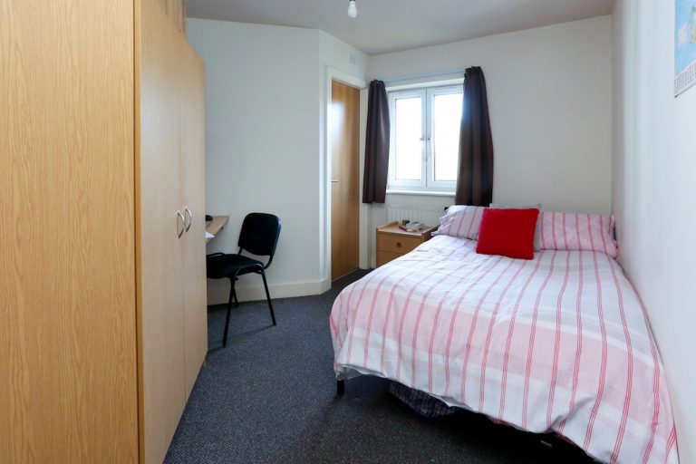 Bedroom in MSV South Student Accommodation in Manchester UK