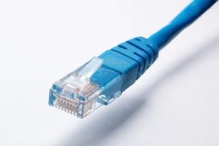 Image of a blue cable on student housing bills